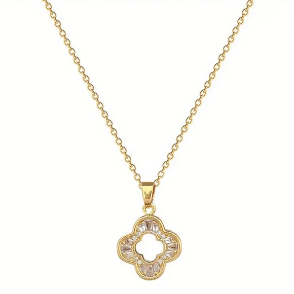 Anthropologie Jewelry - Luxury Necklace with  Zirconia
